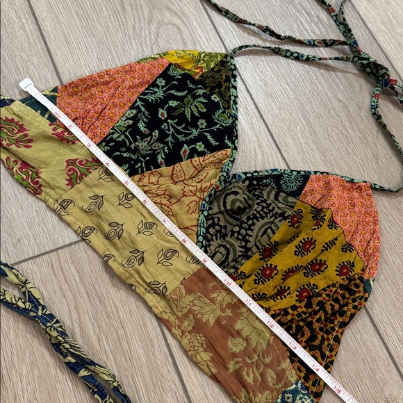 Patchwork Multicolor Tank Top - Picture 3 of 5